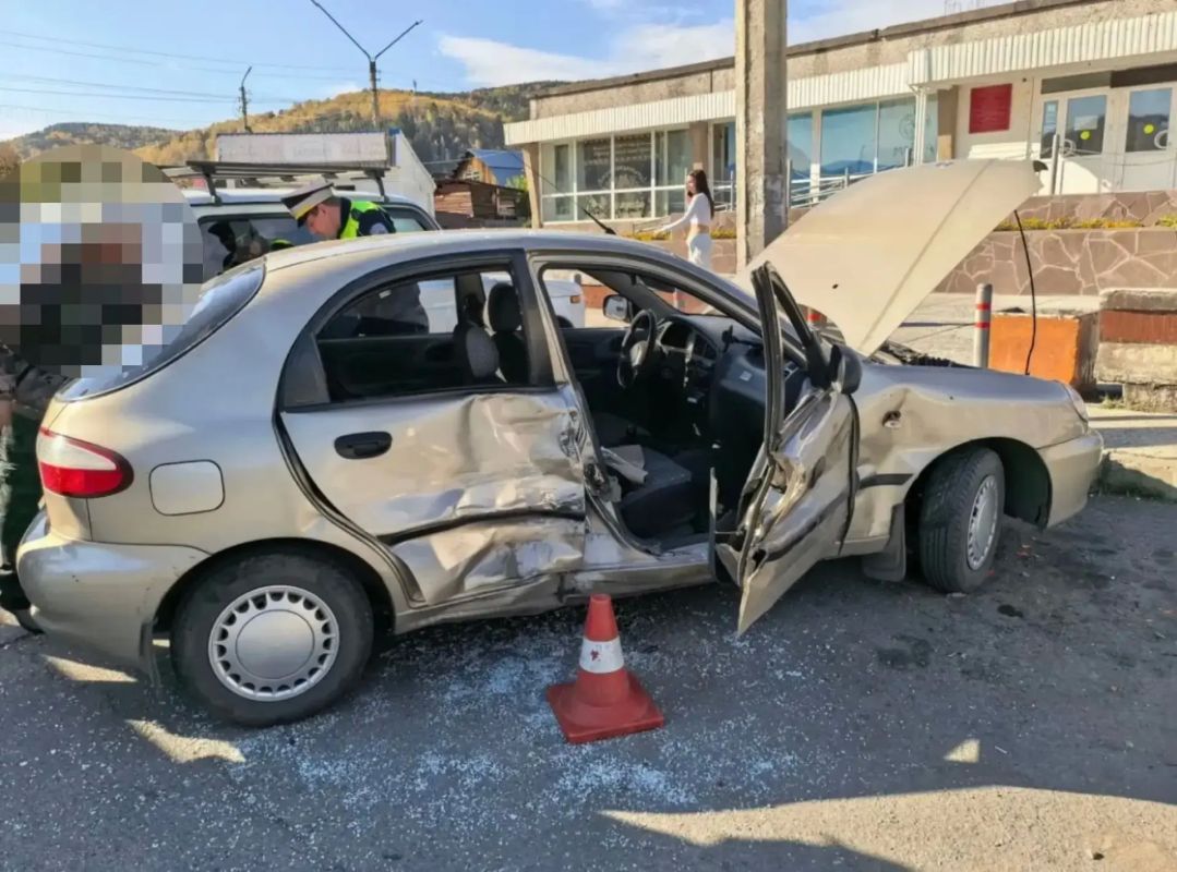 Пенсионерка серьёзно пострадала в массовой дорожной аварии в Майна