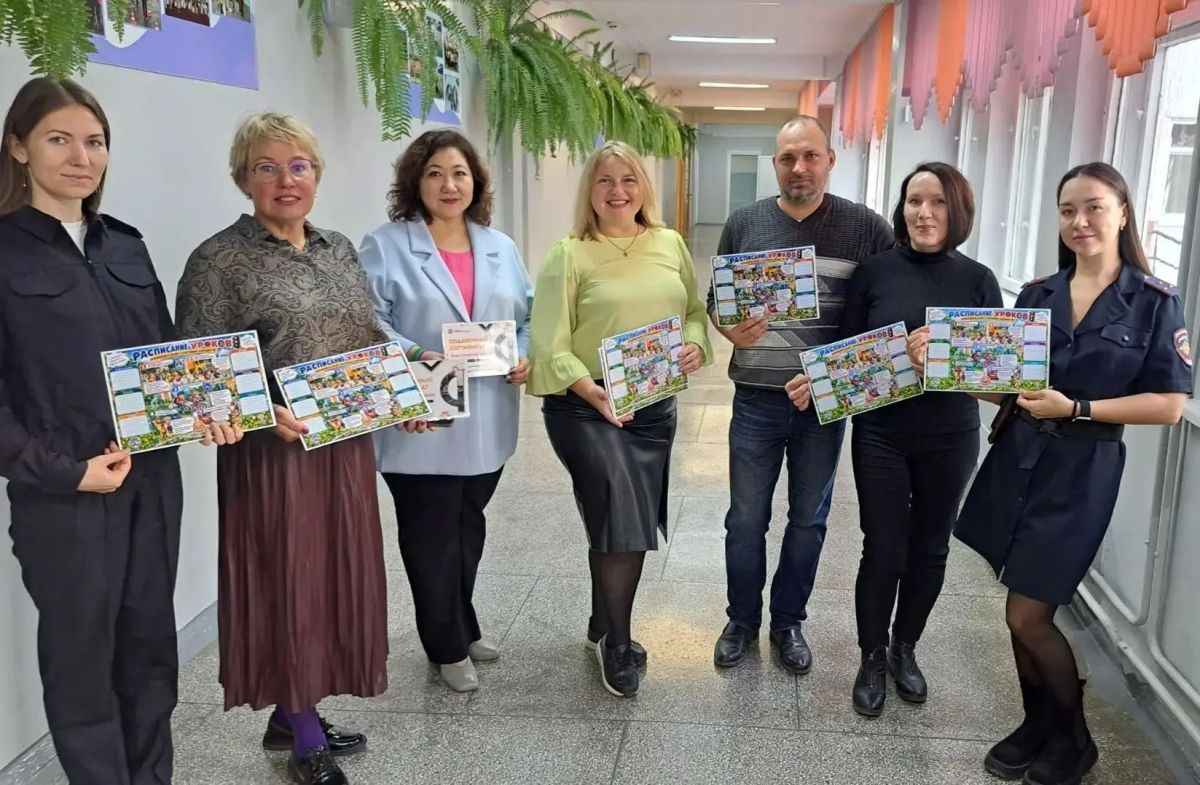 Акция «Безопасный переход» проходит в школах Абакана Акция «Безопасный переход» проходит в школах Абакана