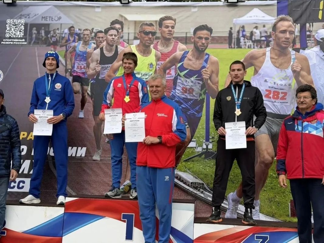 Легкоатлет Хакасии завоевал серебро на чемпионате России по кроссу