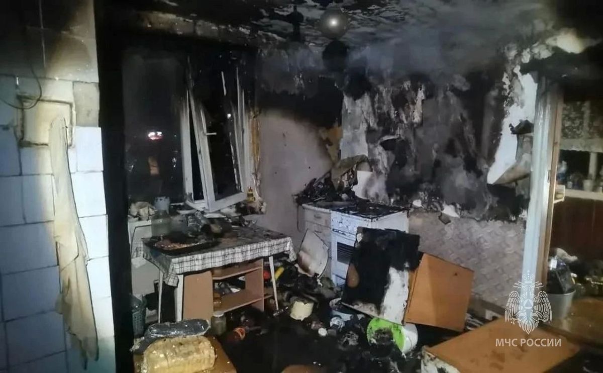 Два человека погибли на пожарах в Хакасии за выходные дни
