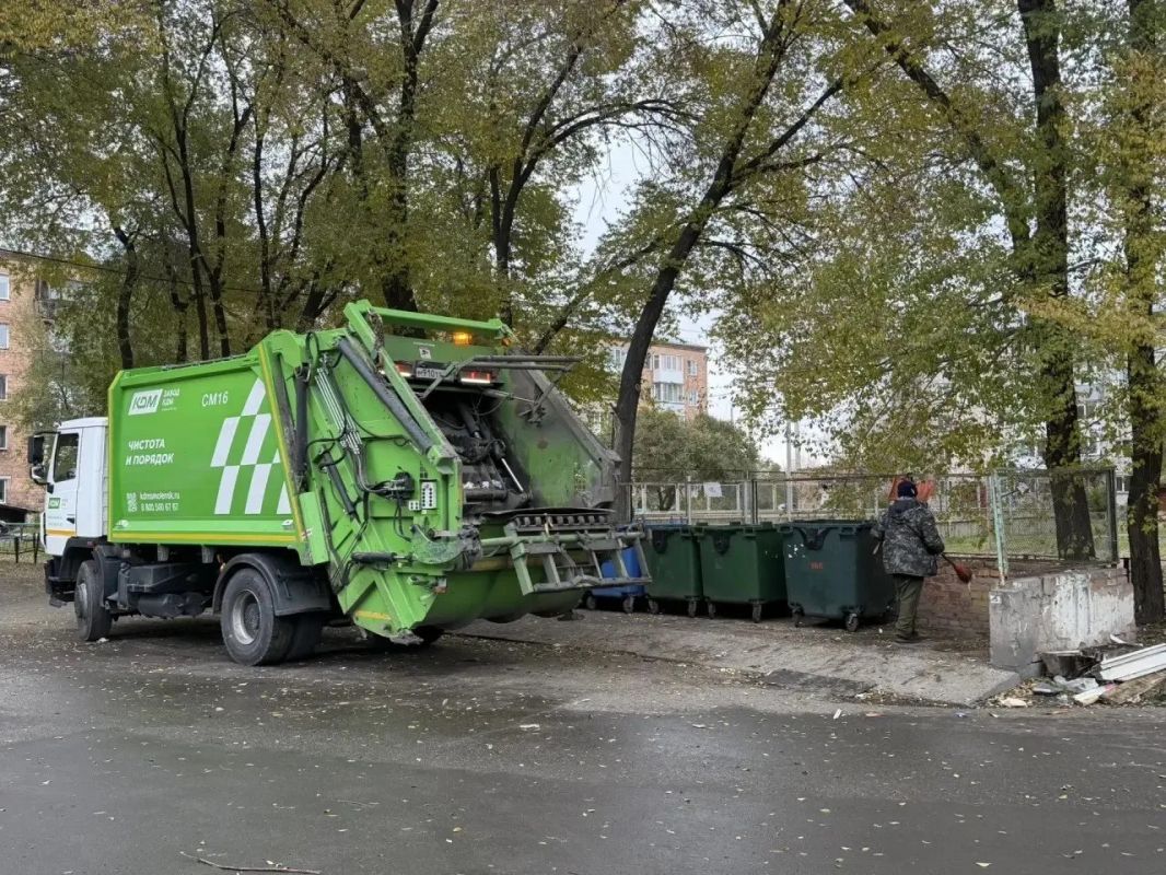 «Экопарк» работает в штатном режиме — весь накопившийся мусор на площадках в Абакане вывезли «Экопарк» работает в штатном режиме — весь накопившийся мусор на площадках в Абакане вывезли