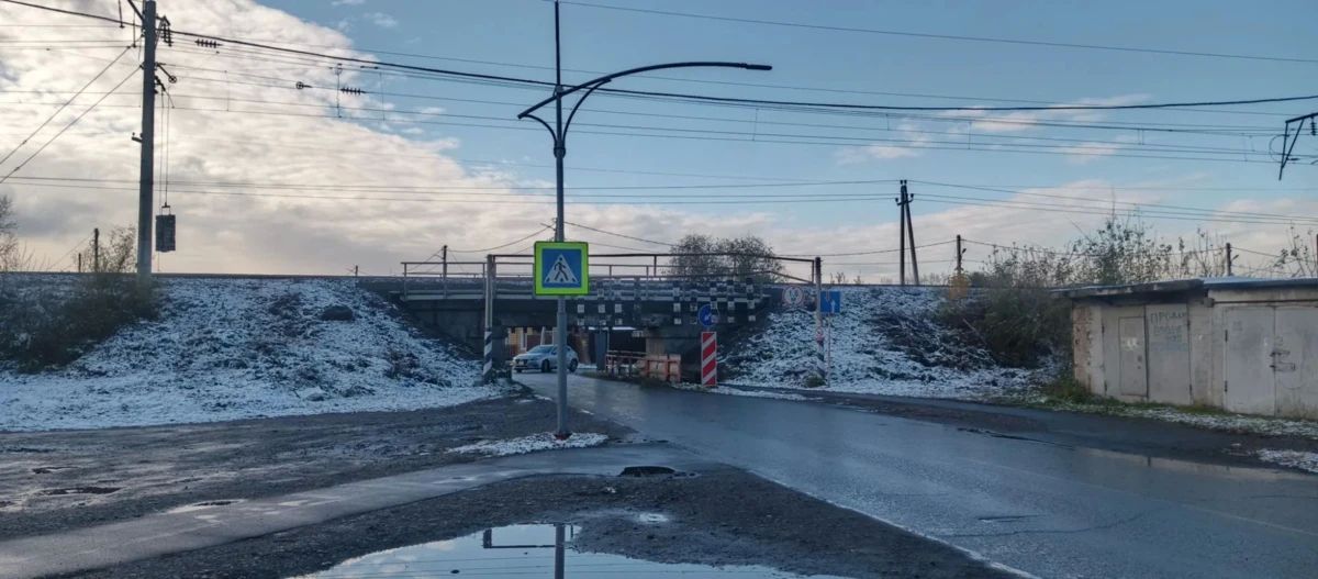 Пешеходный переход по Фурманова в Абакане теперь освещен