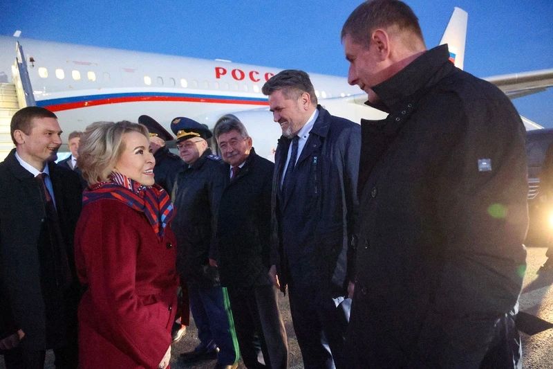 Валентина Матвиенко прибыла в Хакасию