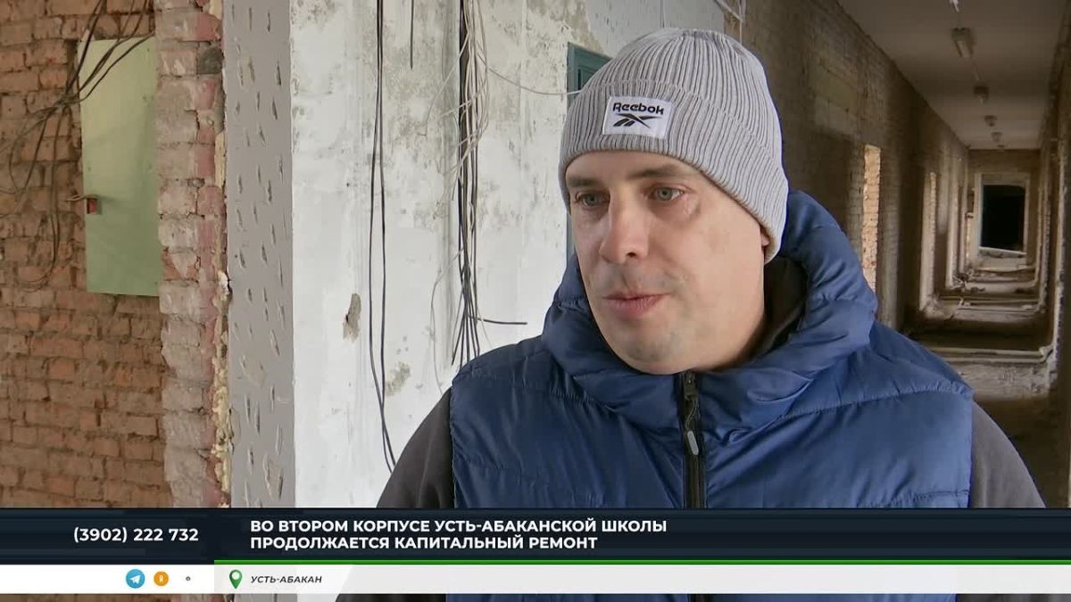 Полувековую школу в Усть-Абакане обещают отремонтировать досрочно