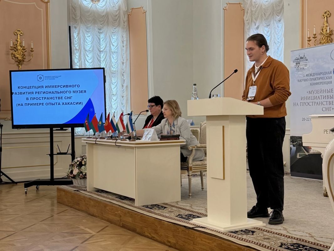 Сотрудники Национального музея представили опыт Хакасии на международной конференции в Минске Сотрудники Национального музея представили опыт Хакасии на международной конференции в Минске