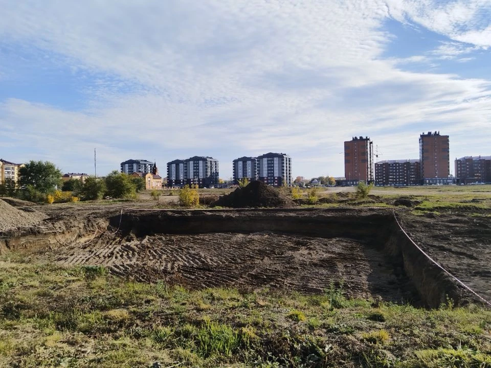 Площадки под скейт-парк и памп-трек готовит подрядчик в Арбане