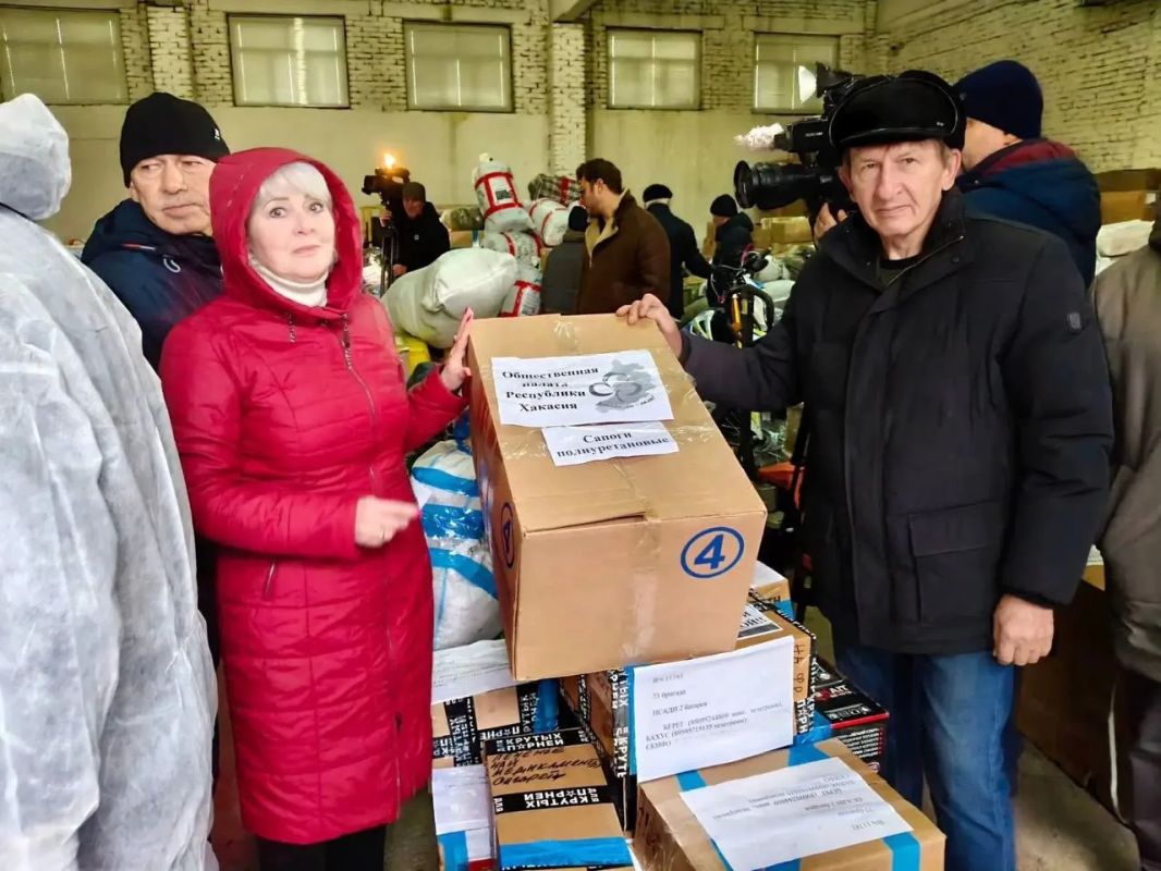Общественная палата Хакасии направила помощь бойцам на передовую Общественная палата Хакасии направила помощь бойцам на передовую