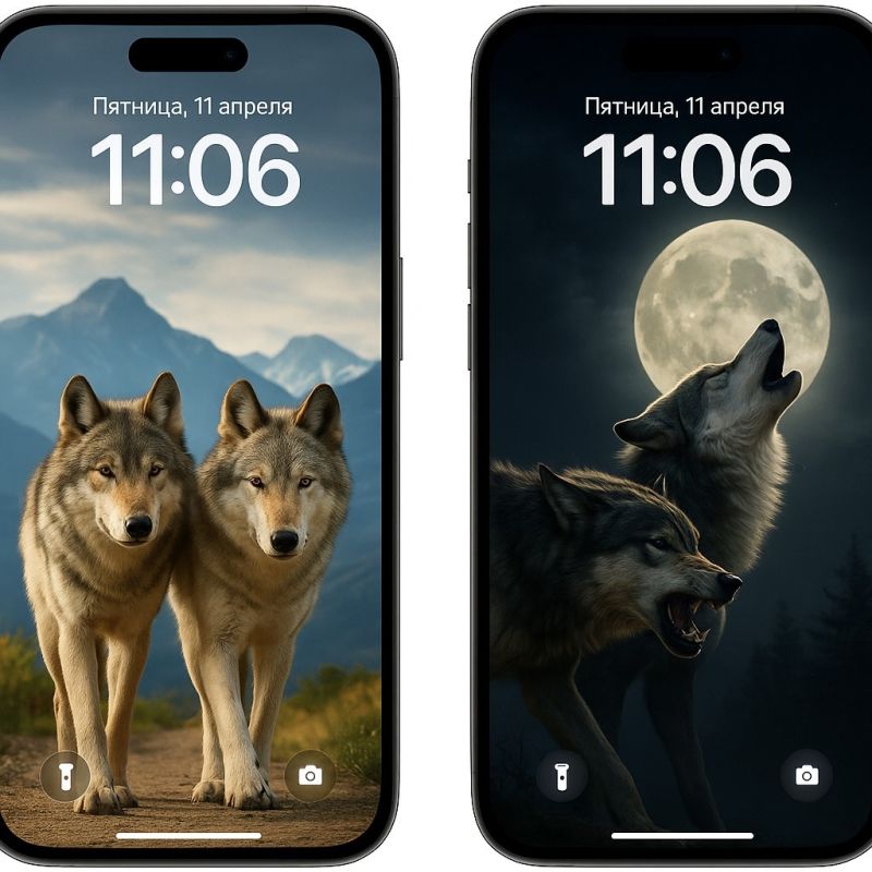 Волки на экране: что символизирует ваша заставка?