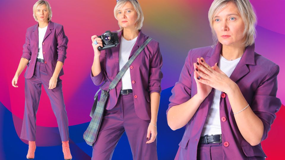 В официоз добавьте креатива: модницы носят брючные костюмы только с этими аксессуарами