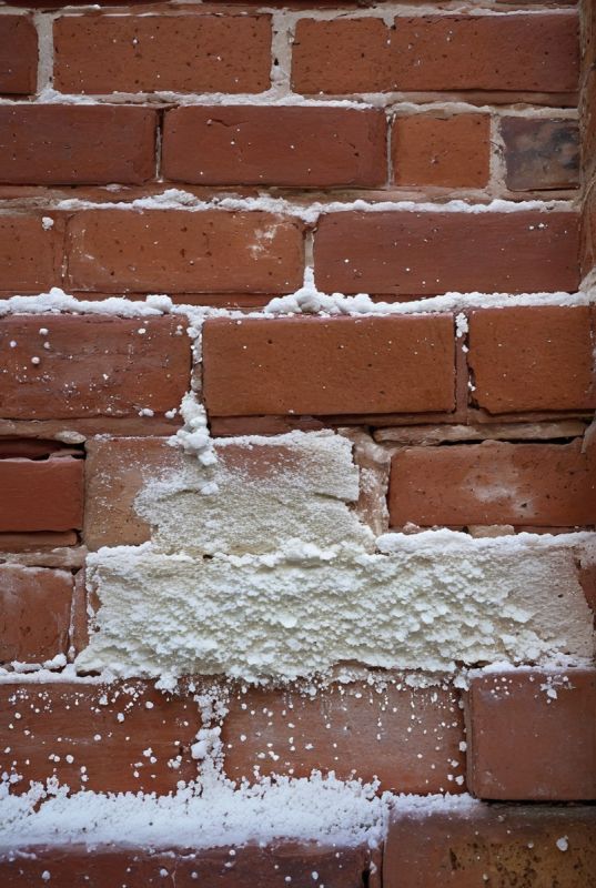 Очистка кирпичной кладки от высолов: всё, что нужно знать